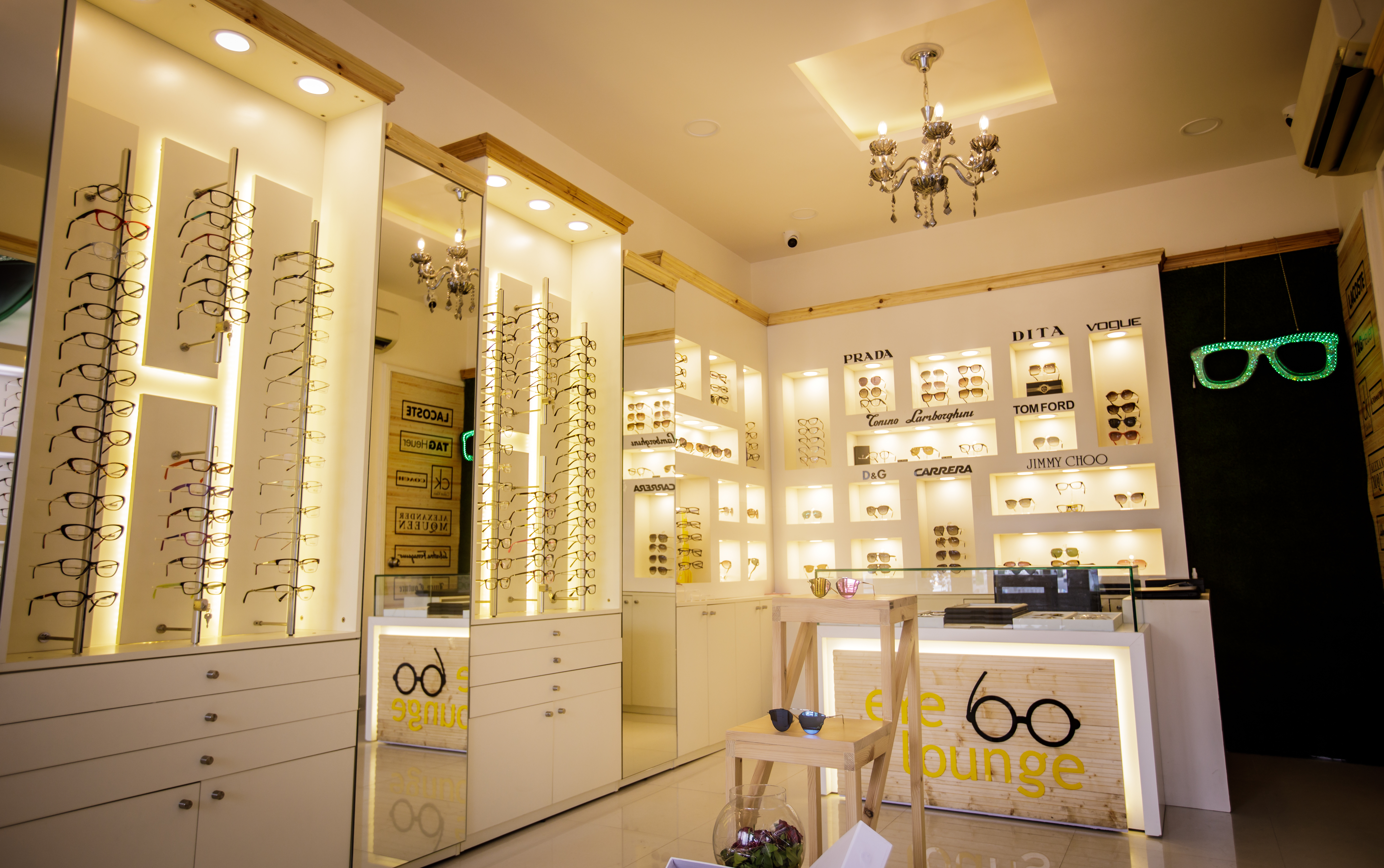 optical shop interior