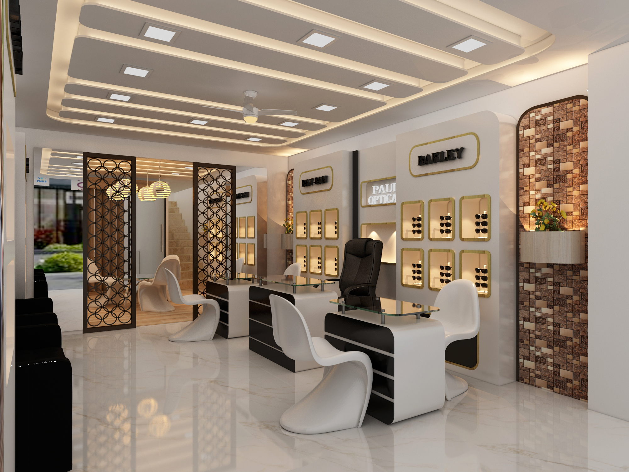 Optical Showroom Designing