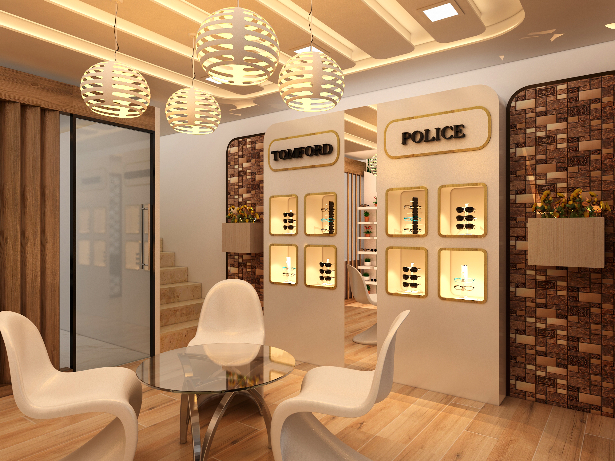 optical shop interior design