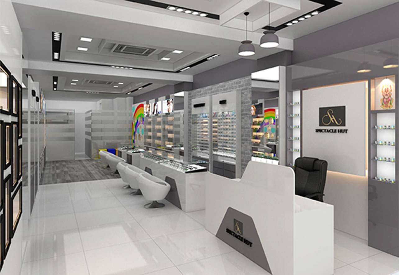 optical showroom designing