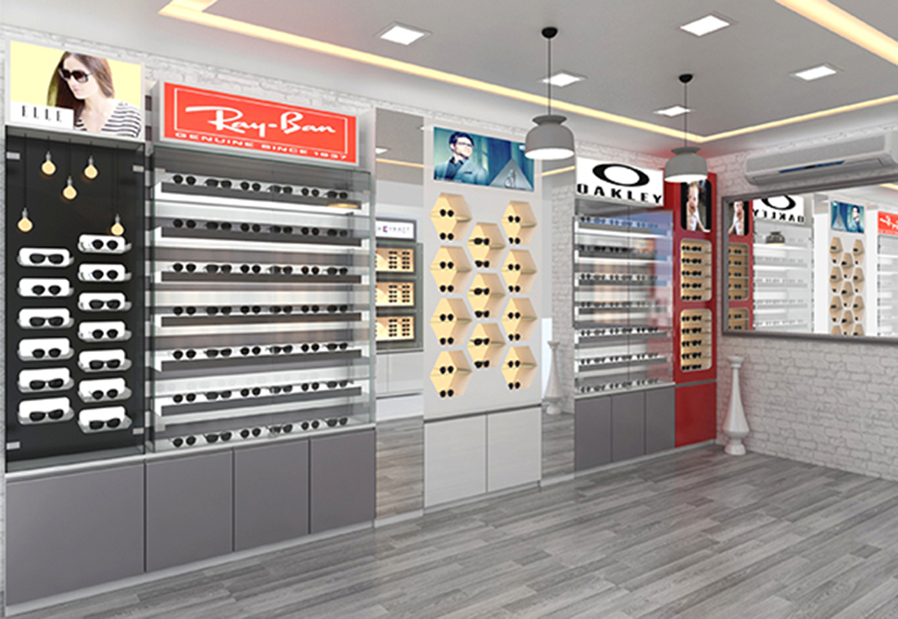 optical shop design ideas india