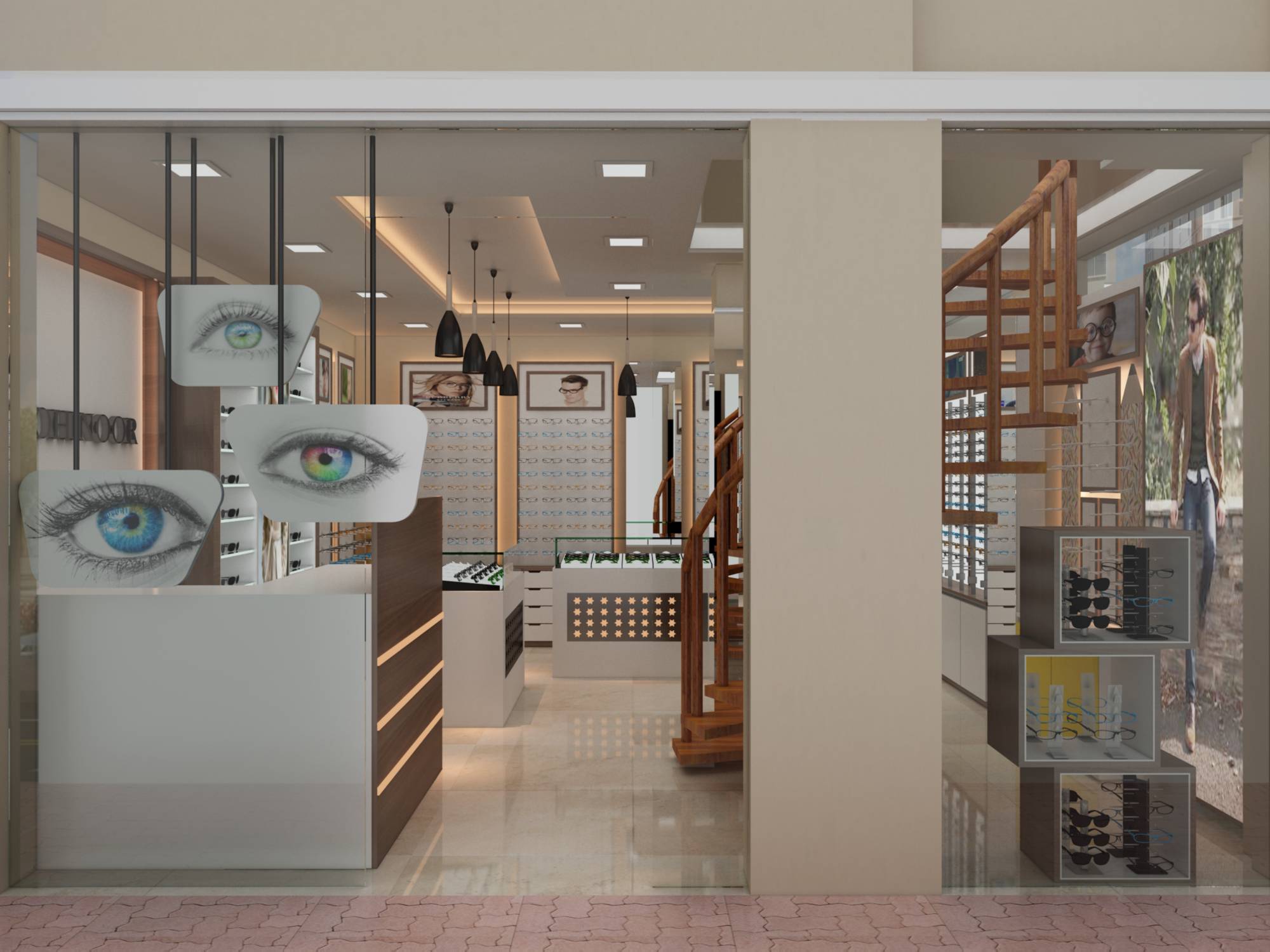 optical shop design