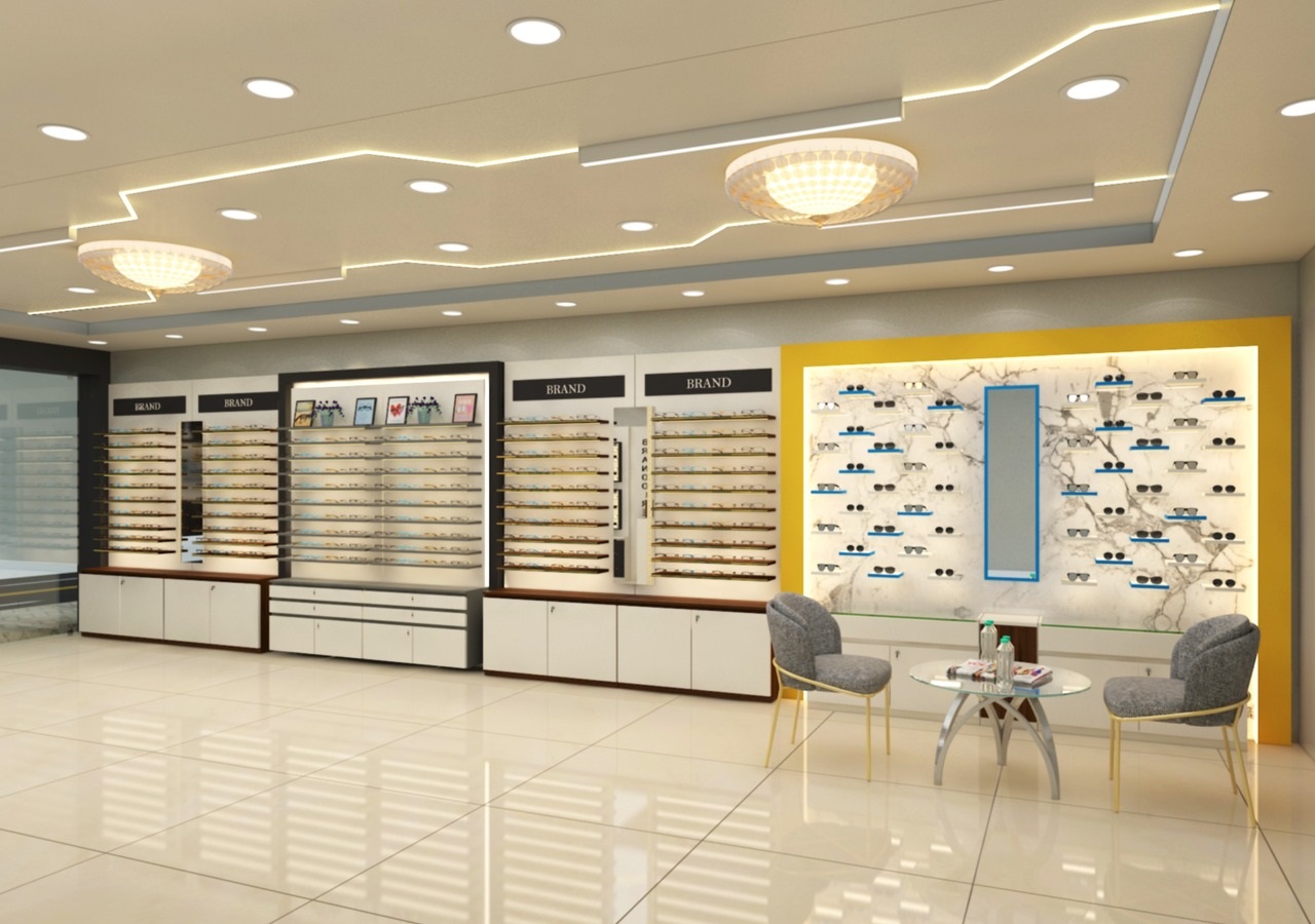 optical shop interior design