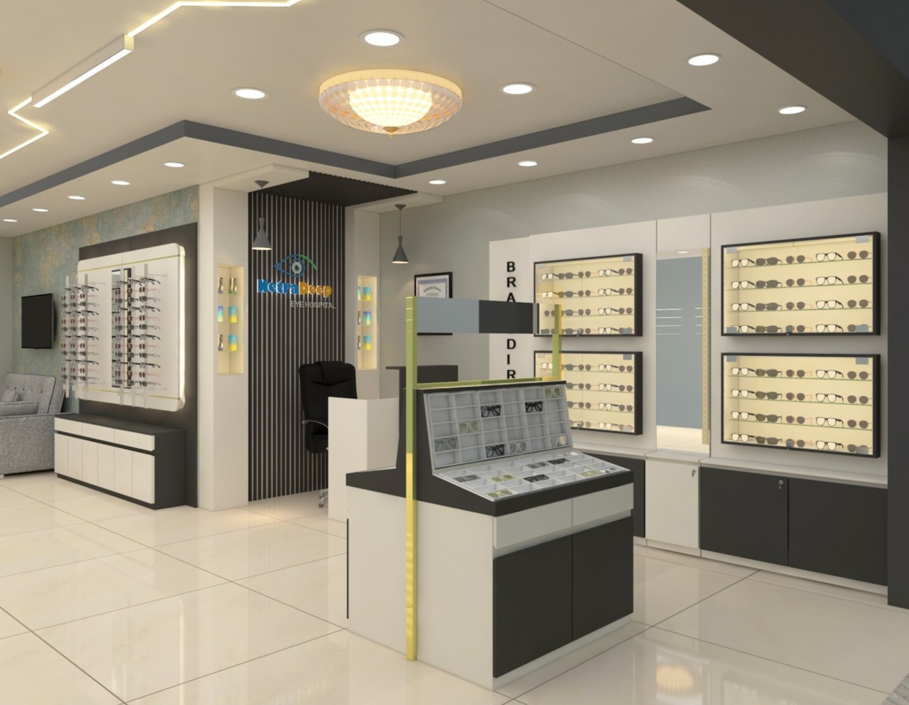 optical shop design