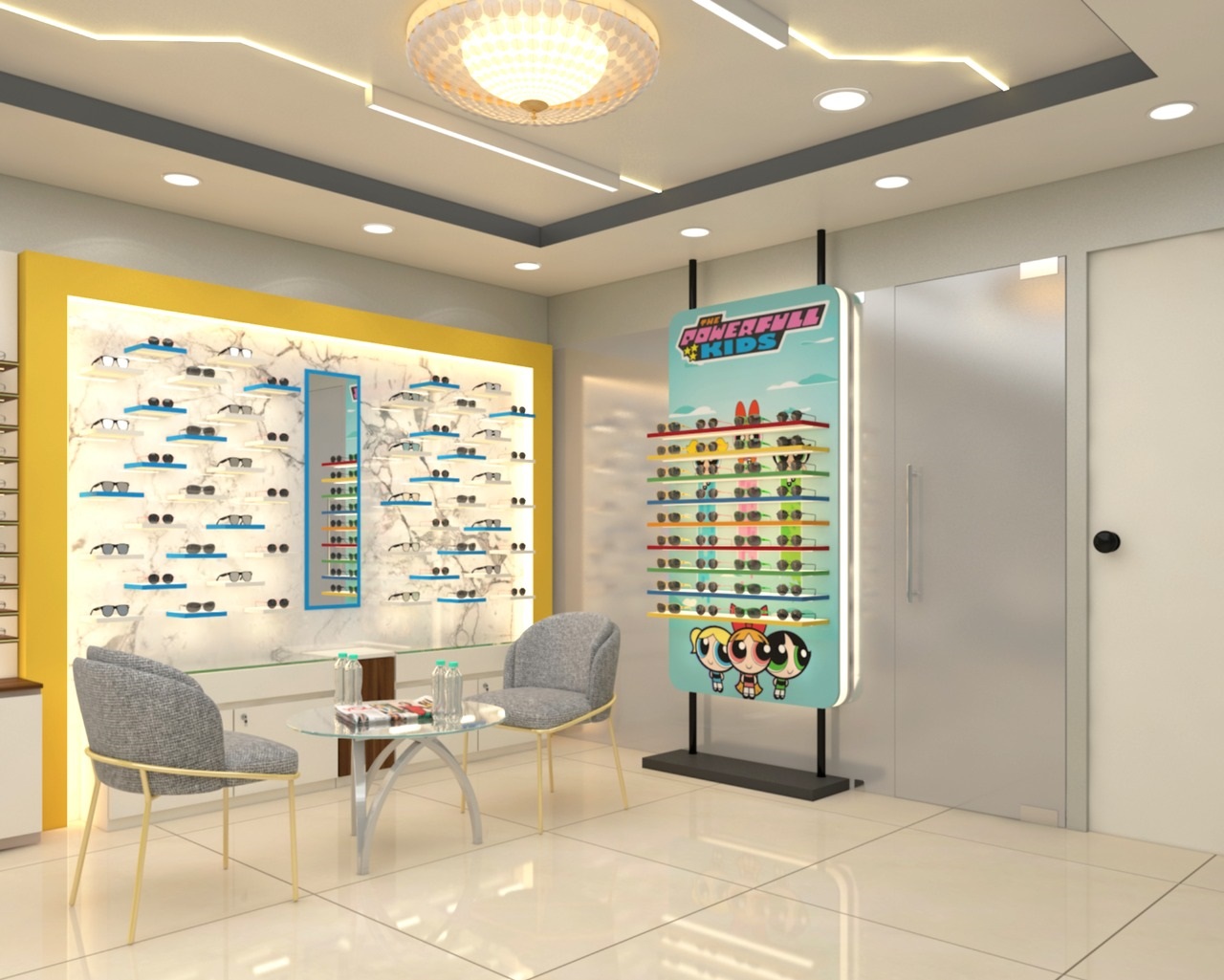 kids optical display design