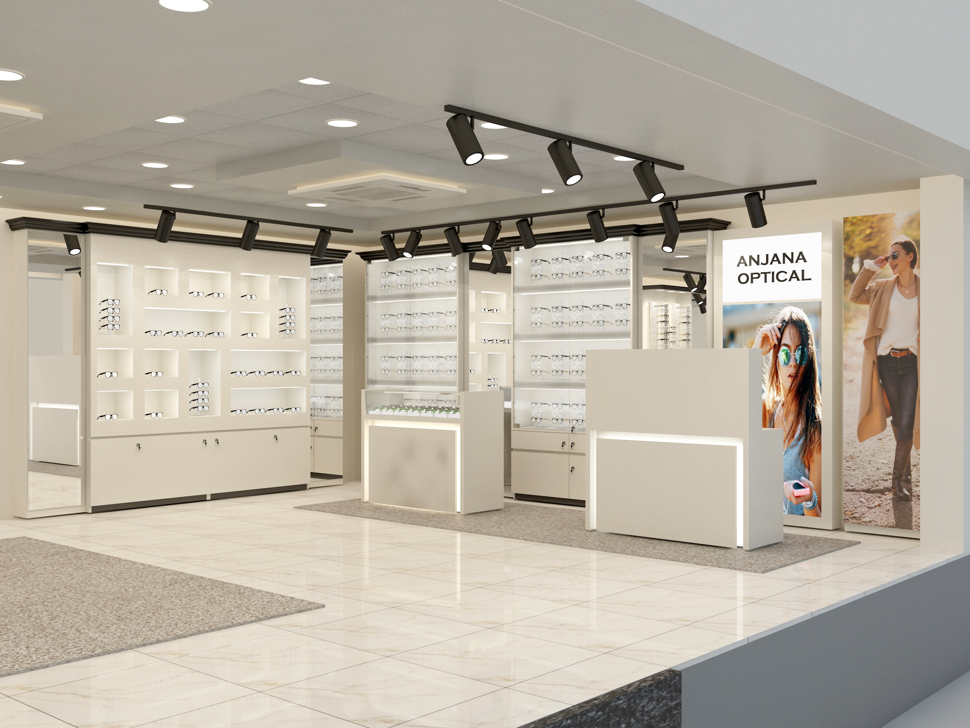 optical shop design