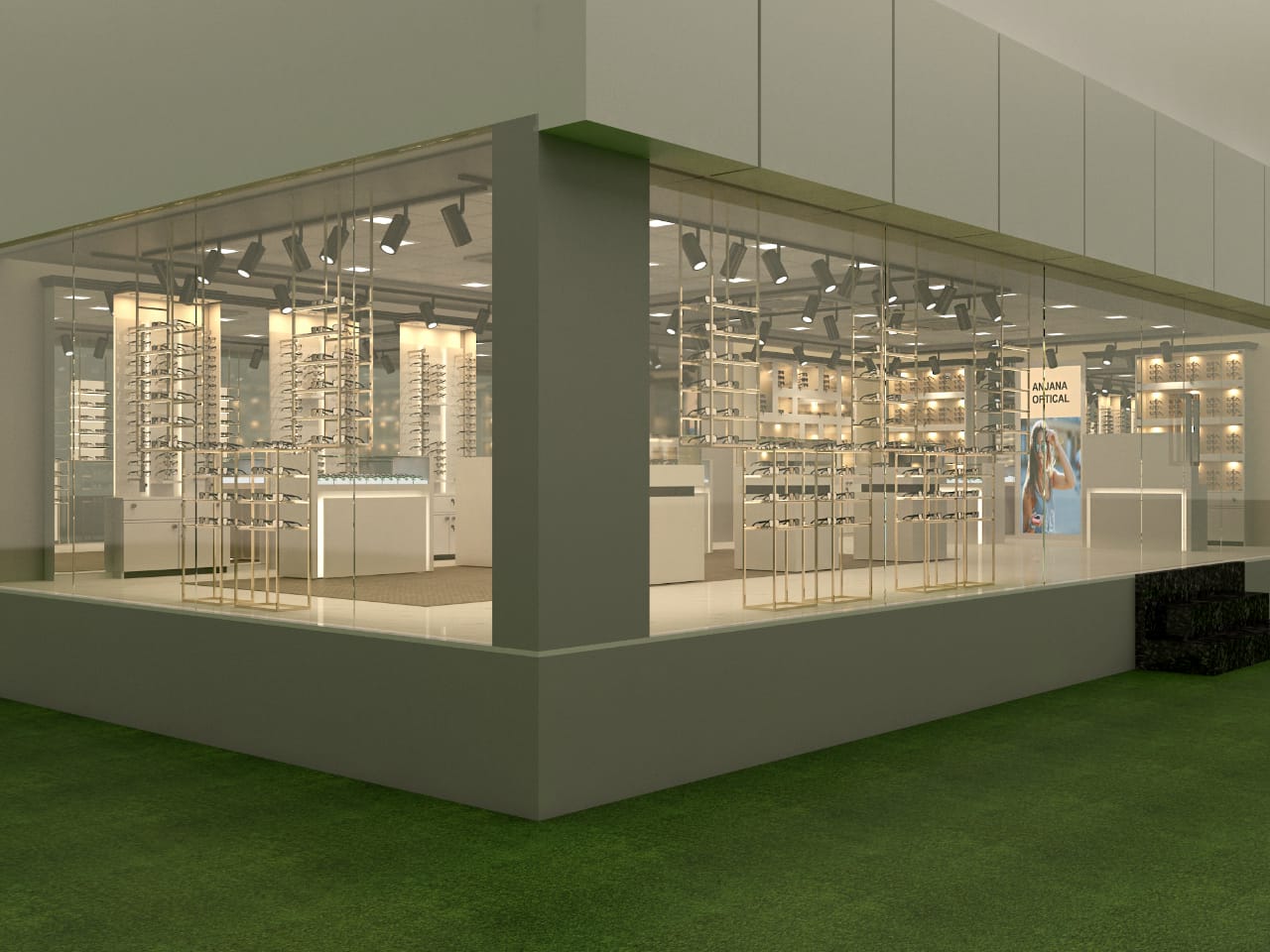 optical store design