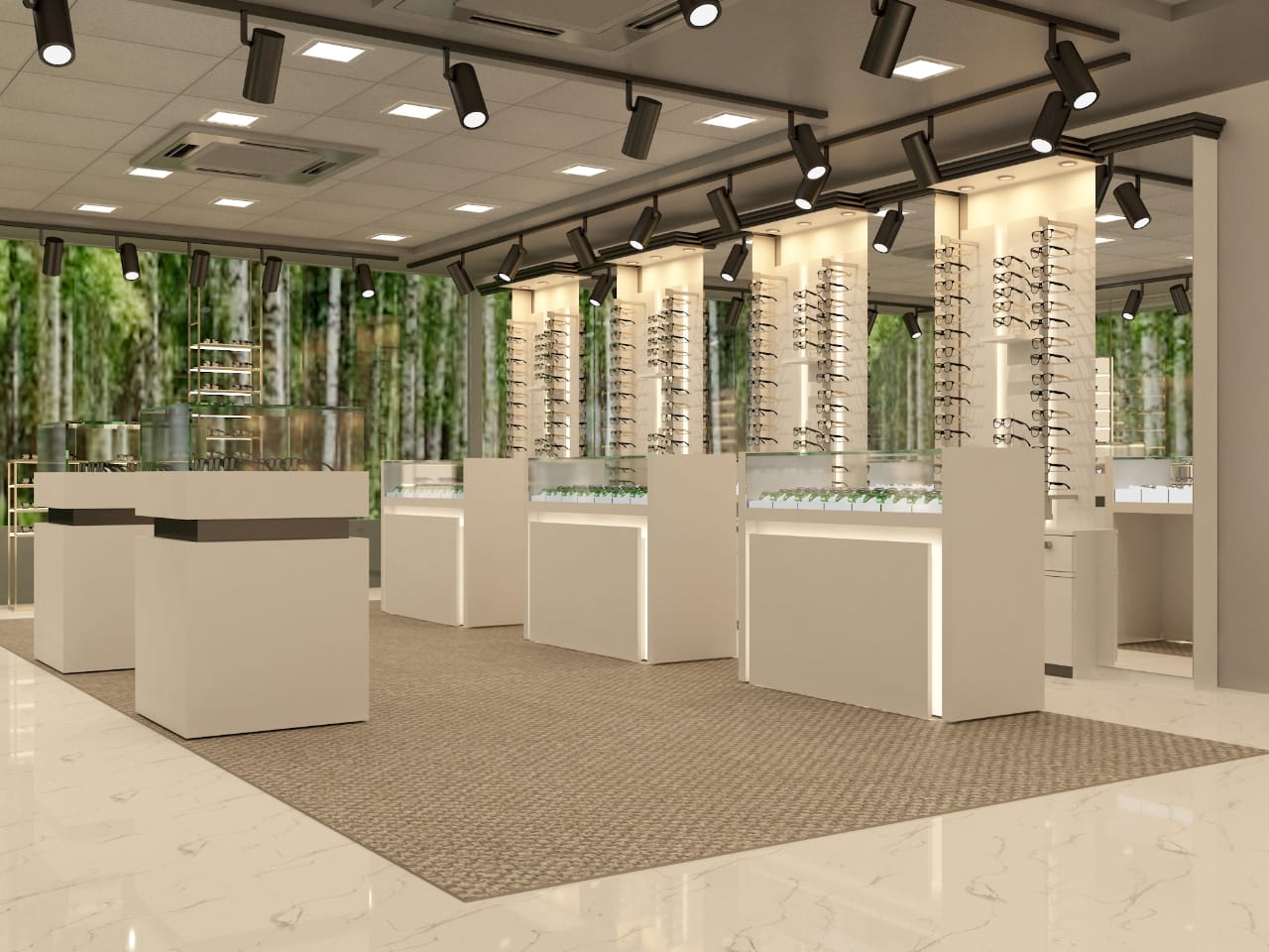 optical shop design