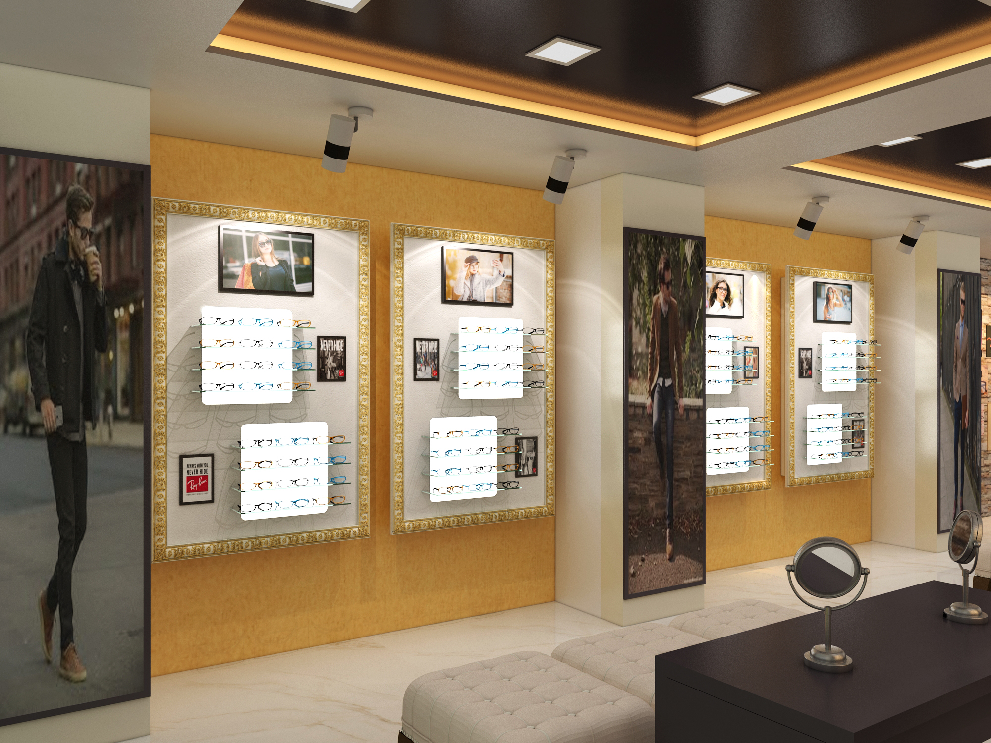 optical shop design