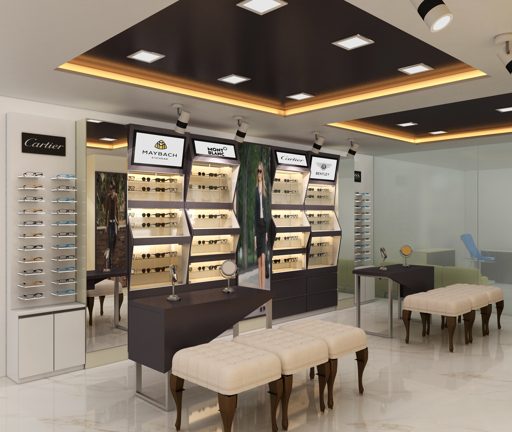 optical shop design