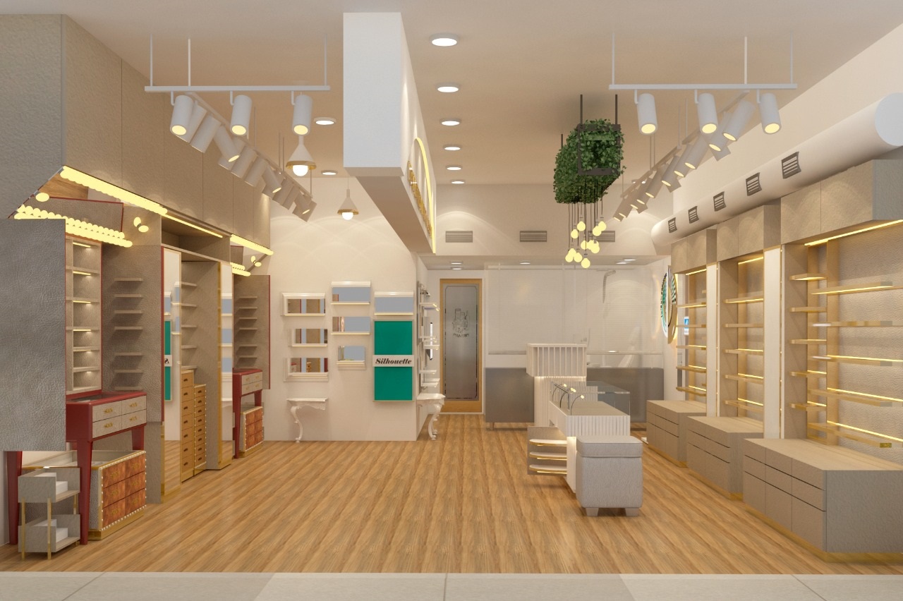 best optical shop design 3d