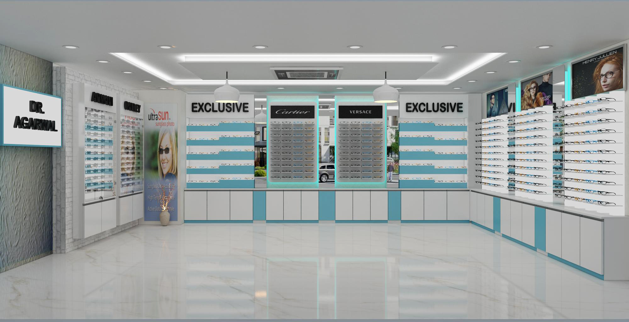 optical store design concept