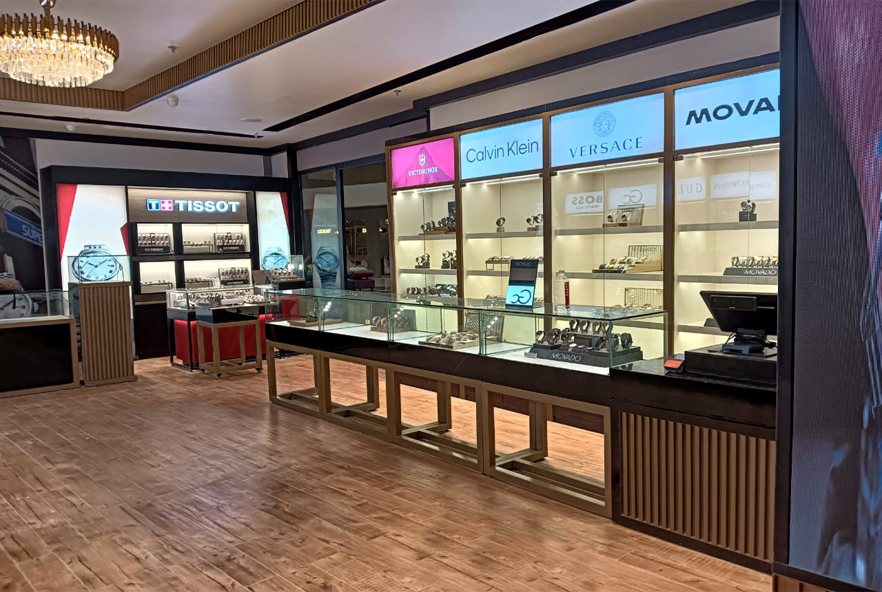 1 watch shop interior design