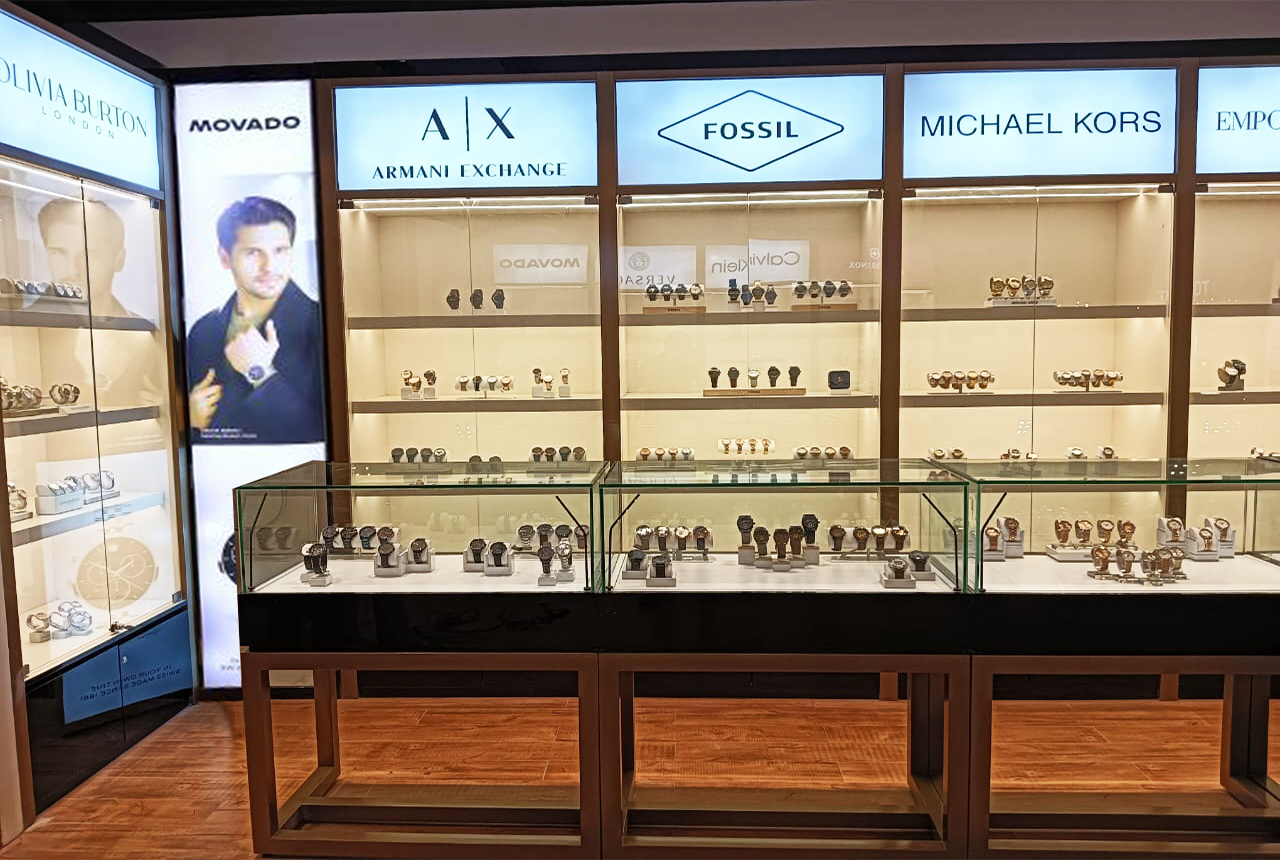 3 watch shop interior design